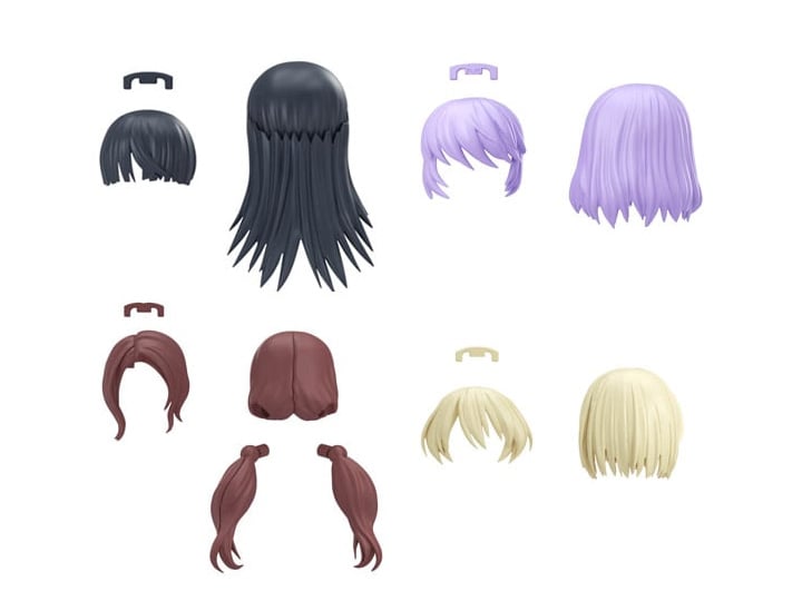30 Minutes Sisters Option Hair Style Parts Vol.12 Set of 4 Accessory Kits Gallery Image 1