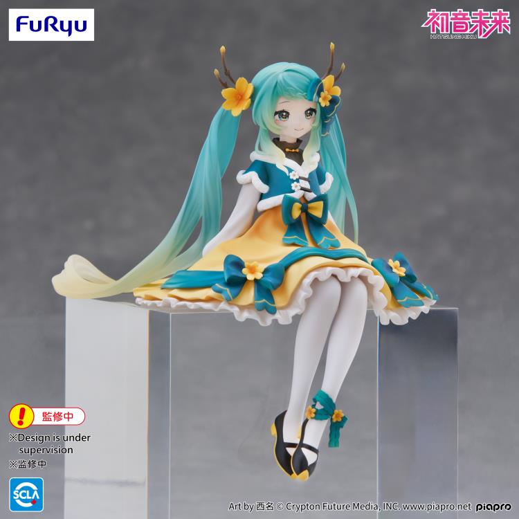 2025 Chinese New Year Miku Noodle Stopper Figure