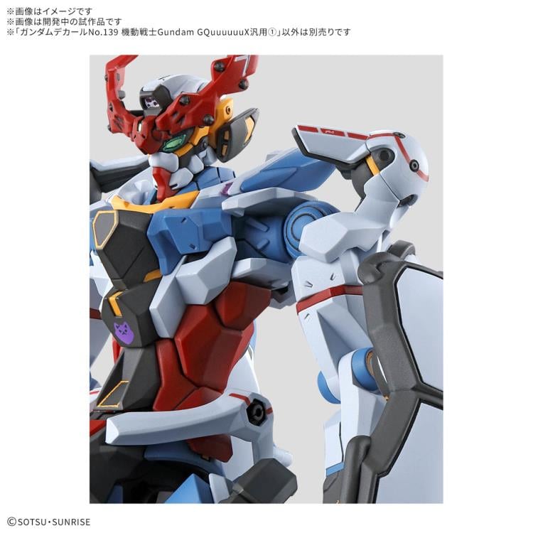 Gundam Decal No.139 Mobile Suit Gundam GQuuuuuuX 1/144 Scale General Purpose 1 Decal Sheets Gallery Image 4