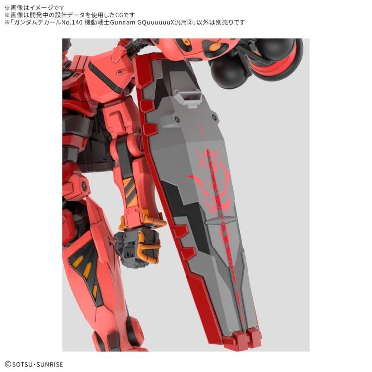 Gundam Decal No.140 Mobile Suit Gundam GQuuuuuuX 1/144 Scale General Purpose 2 Decal Sheets Gallery Image 4