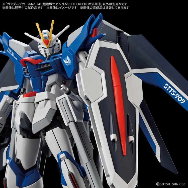Gundam Decal No.141 Mobile Suit Gundam SEED Freedom 1/144 Scale General Purpose 1 Decal Sheets Gallery Image 3