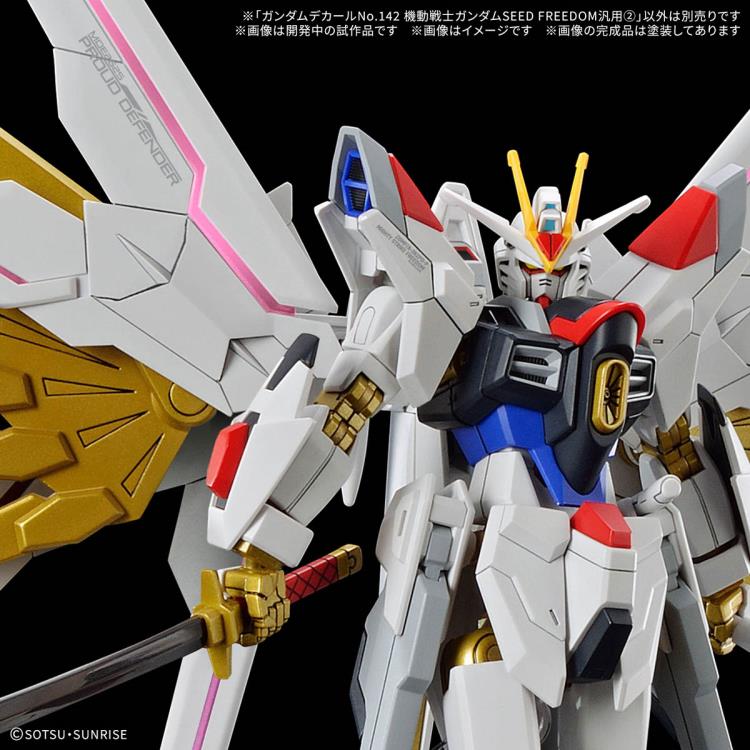 Gundam Decal No.142 Mobile Suit Gundam SEED Freedom 1/144 Scale General Purpose 2 Decal Sheets Gallery Image 3