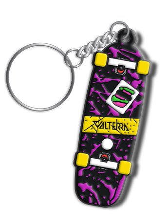 Madrid Valterra 40th Anniversary Skateboard Keychain Gallery Image 2