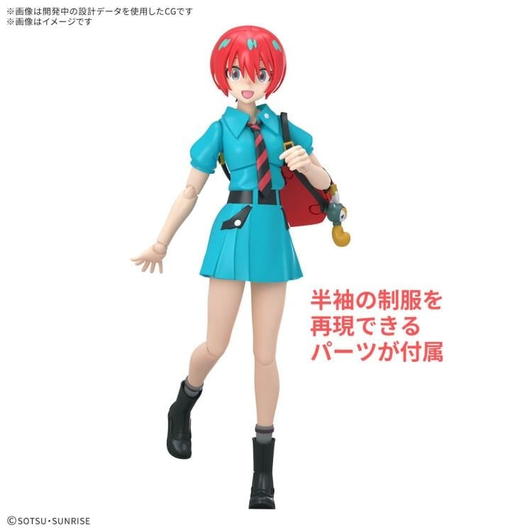 Mobile Suit Gundam GQuuuuuuX Figure-rise Standard Amate Yuzuriha (Machu) Model Kit Gallery Image 5