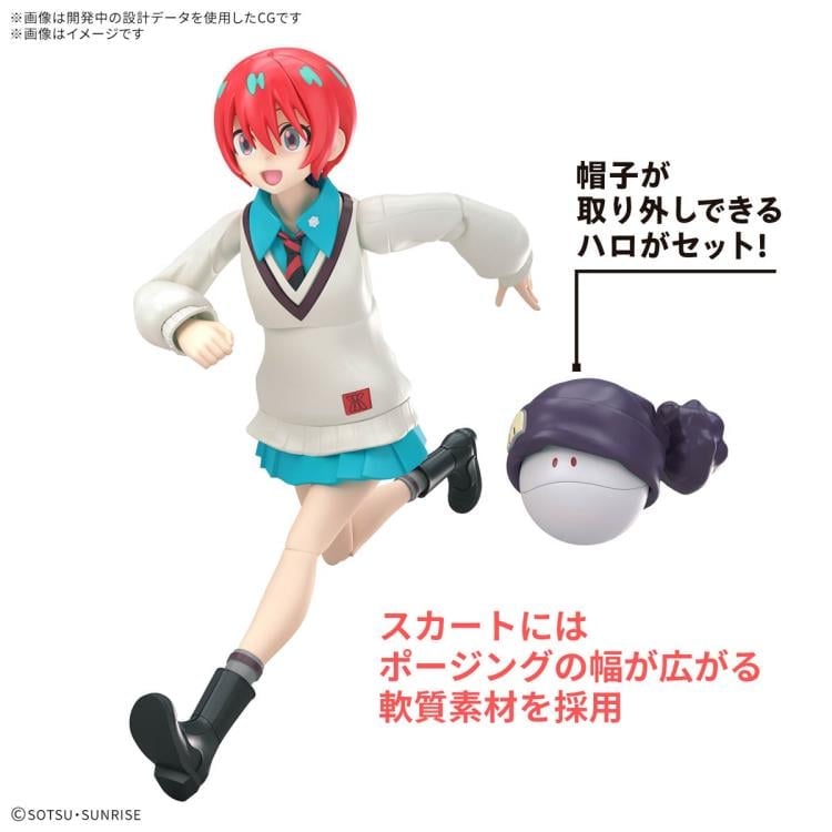 Mobile Suit Gundam GQuuuuuuX Figure-rise Standard Amate Yuzuriha (Machu) Model Kit Gallery Image 7