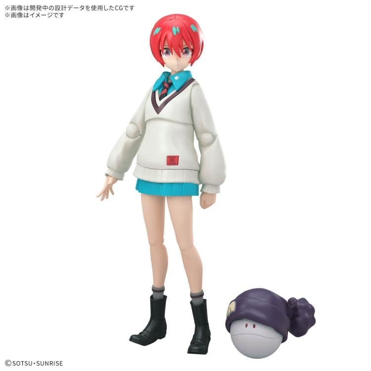 Mobile Suit Gundam GQuuuuuuX Figure-rise Standard Amate Yuzuriha (Machu) Model Kit Gallery Image 3