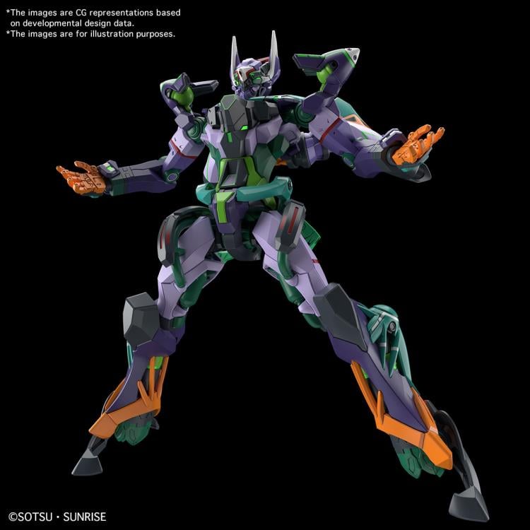 Mobile Suit Gundam GQuuuuuuX HG GFreD 1/144 Scale Model Kit Gallery Image 5