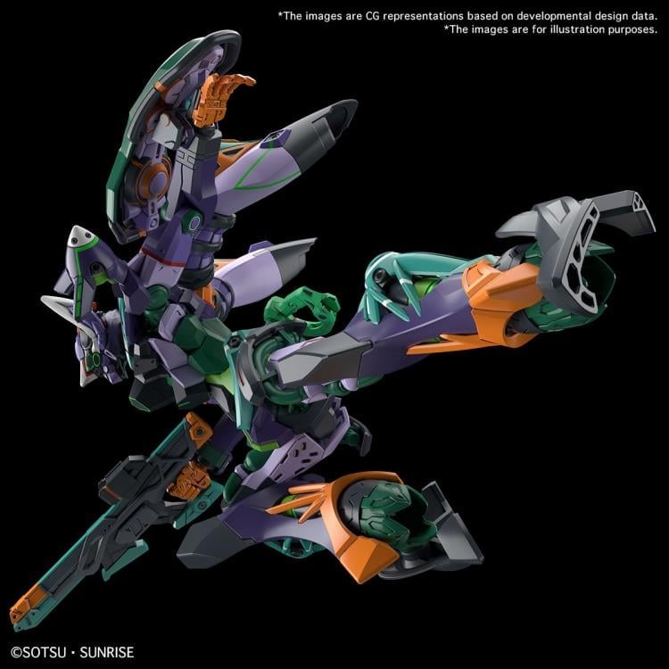 Mobile Suit Gundam GQuuuuuuX HG GFreD 1/144 Scale Model Kit Gallery Image 7