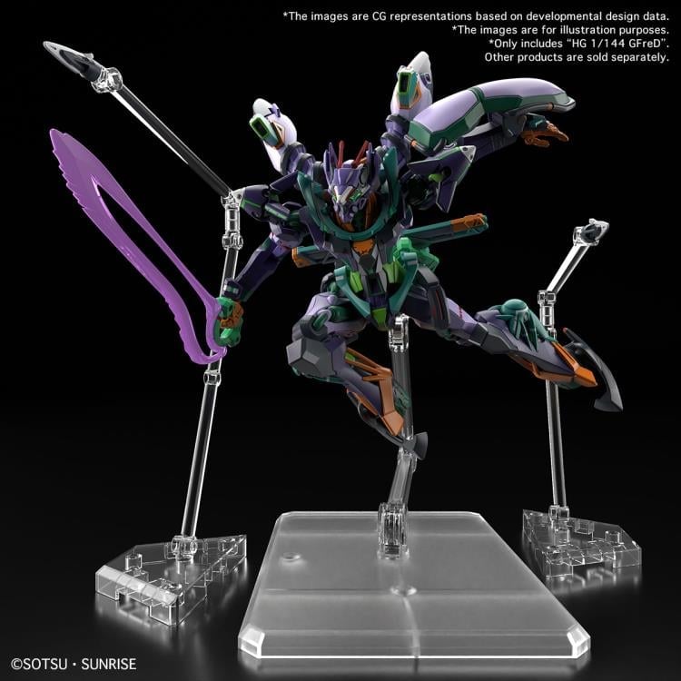 Mobile Suit Gundam GQuuuuuuX HG GFreD 1/144 Scale Model Kit