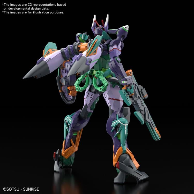 Mobile Suit Gundam GQuuuuuuX HG GFreD 1/144 Scale Model Kit Gallery Image 4