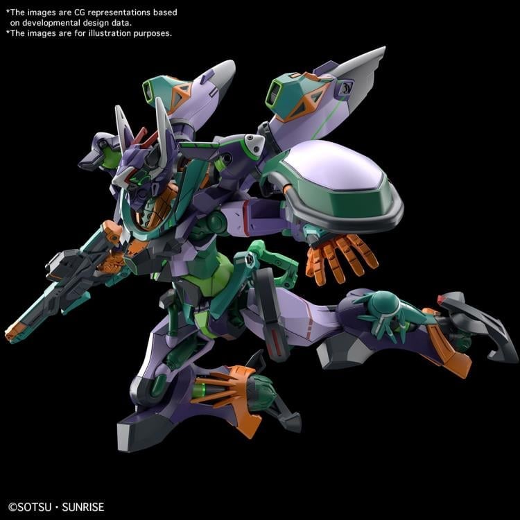 Mobile Suit Gundam GQuuuuuuX HG GFreD 1/144 Scale Model Kit Gallery Image 6