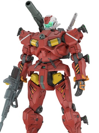 Mobile Suit Gundam GQuuuuuuX HG Light Cannon 1/144 Scale Model Kit Gallery Image 2