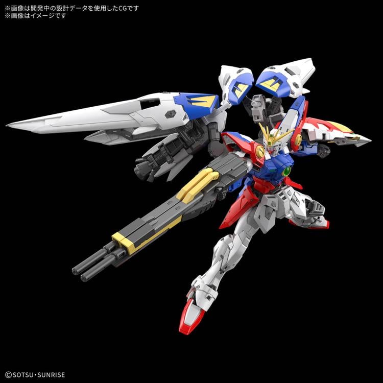 Mobile Suit Gundam Wing RG Wing Gundam Zero 1/144 Scale Model Kit Gallery Image 4