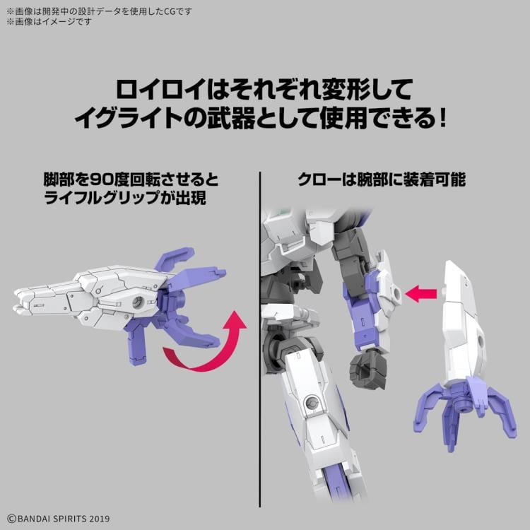 30 Minutes Missions eEXM-40 Iglite 01 1/144 Scale Model Kit Gallery Image 10