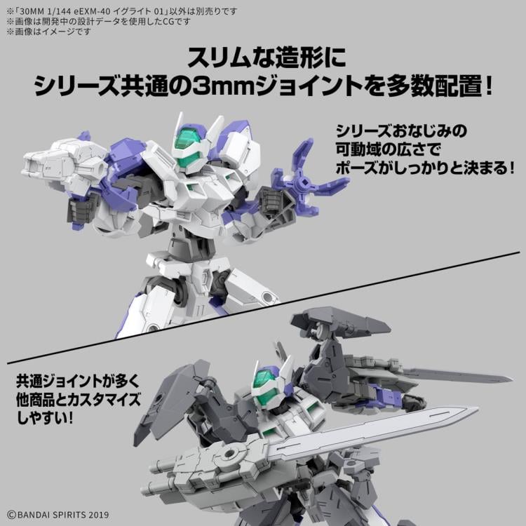 30 Minutes Missions eEXM-40 Iglite 01 1/144 Scale Model Kit Gallery Image 8