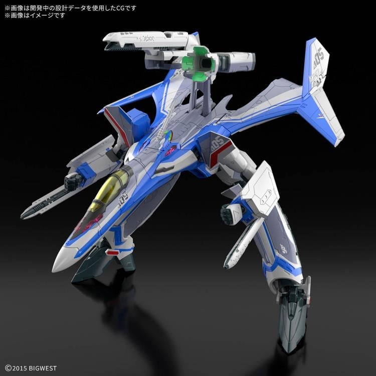 Macross Delta HG Hayate Immelmann's VF-31J Siegfried 1/100 Scale Model Kit Gallery Image 5