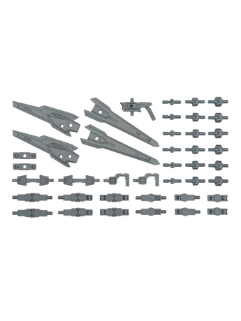 Mobile Suit Gundam Option Parts Set Gunpla 17 Binder Gun 1/144 Scale Model Kit Accessory Set Gallery Image 2