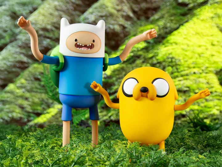Adventure Time Mondo Squads Jake and Finn Figure Set Gallery Image 1