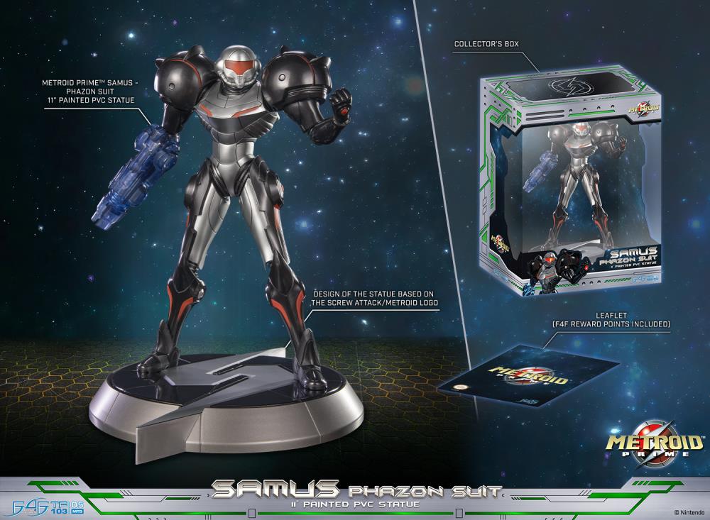 Metroid Prime Samus (Phazon Suit) Standard Edition Statue Gallery Image 24