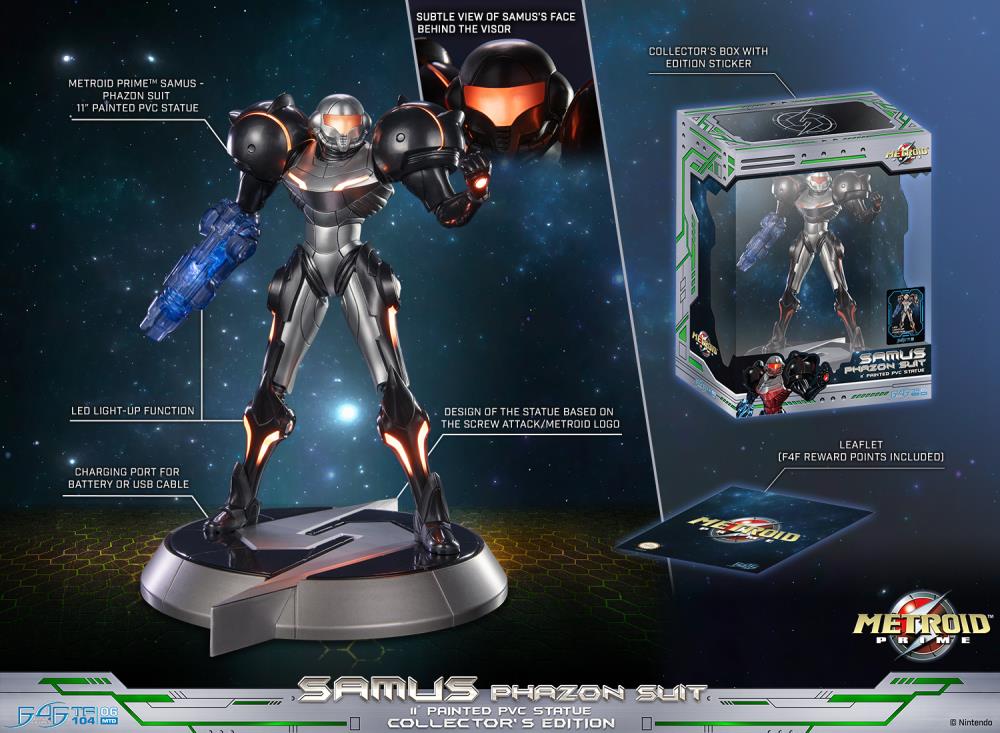 Metroid Prime Samus (Phazon Suit) Collector's Edition Statue Gallery Image 30
