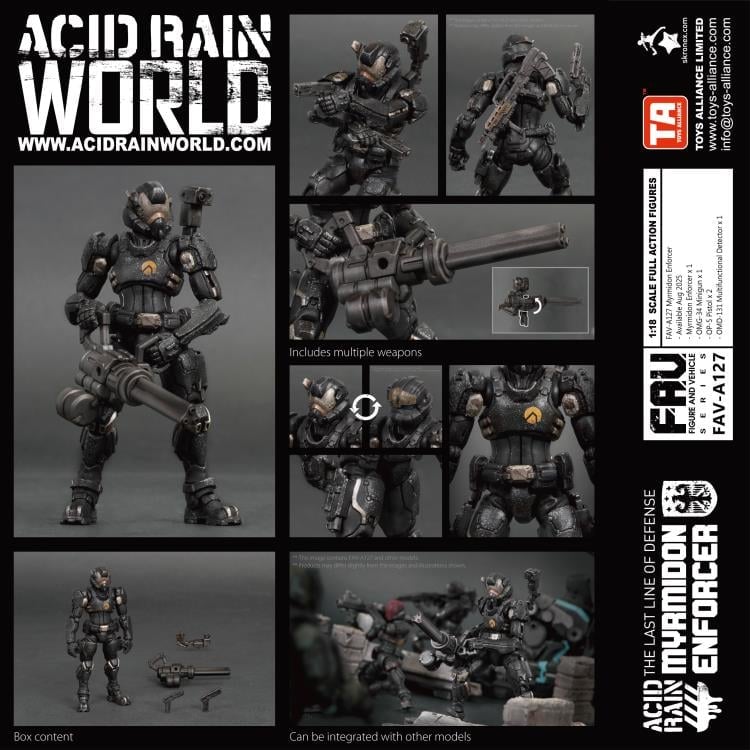 Acid Rain FAV-A127 Myrmidon Enforcer 1/18 Scale Action Figure