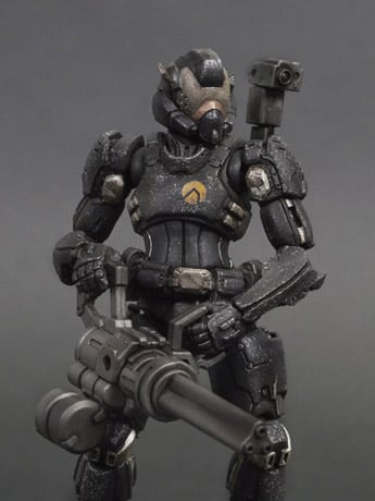 Acid Rain FAV-A127 Myrmidon Enforcer 1/18 Scale Action Figure Gallery Image 2