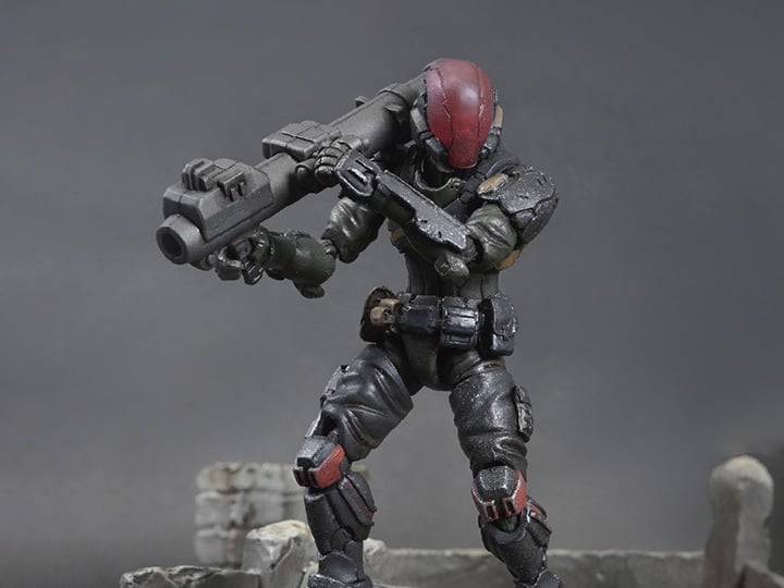 Acid Rain FAV-A128 Nuckelavee Specter 1/18 Scale Action Figure