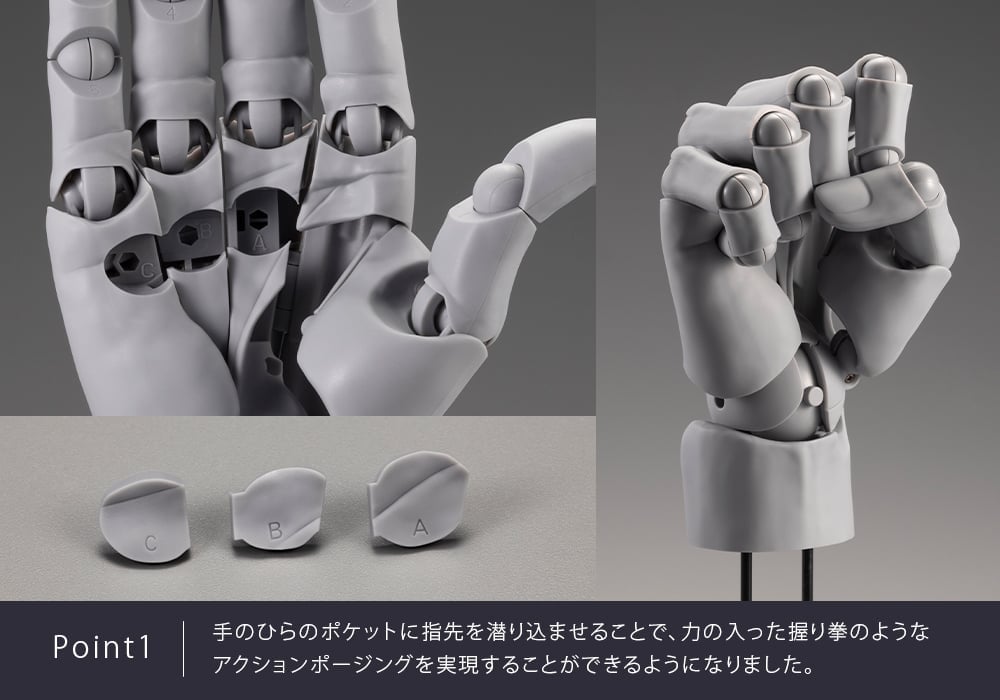 Takahiro Kagami Artist Support Item Hand Model (Men's Right Hand