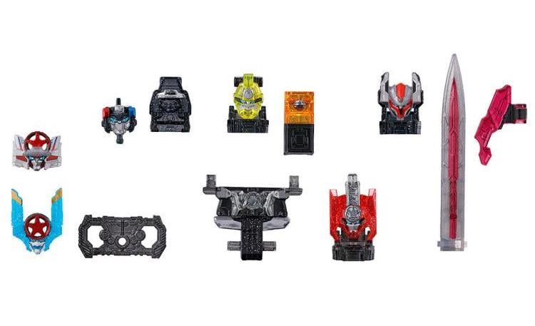 Bakuage Sentai Boonboomger Minipla 9 Oh Robo Boonboom Goal In Set (Bakuage Clear Ver.) Model Kit Set Gallery Image 4