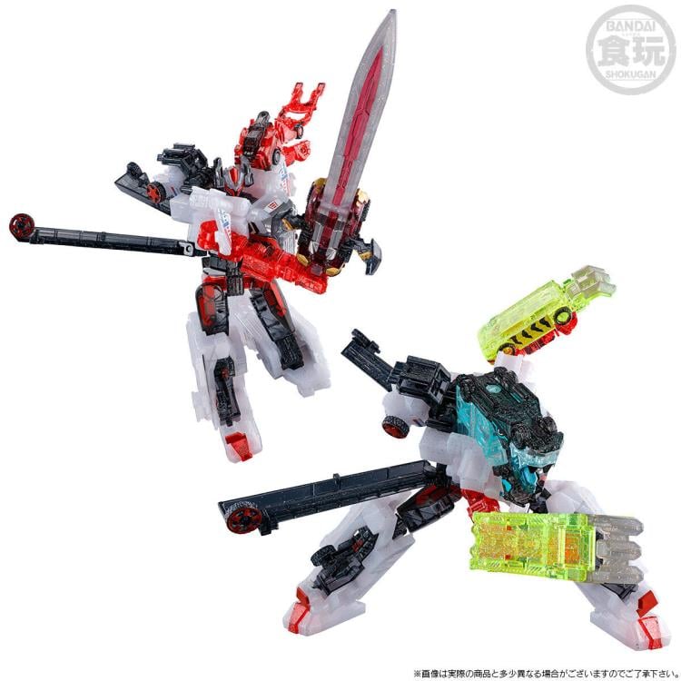 Bakuage Sentai Boonboomger Minipla 9 Oh Robo Boonboom Goal In Set (Bakuage Clear Ver.) Model Kit Set Gallery Image 9