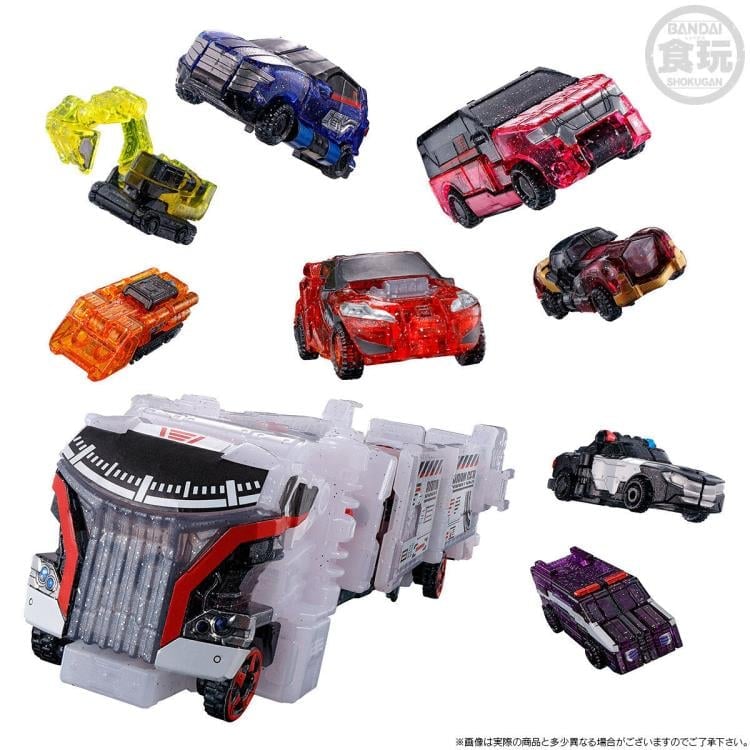 Bakuage Sentai Boonboomger Minipla 9 Oh Robo Boonboom Goal In Set (Bakuage Clear Ver.) Model Kit Set Gallery Image 6
