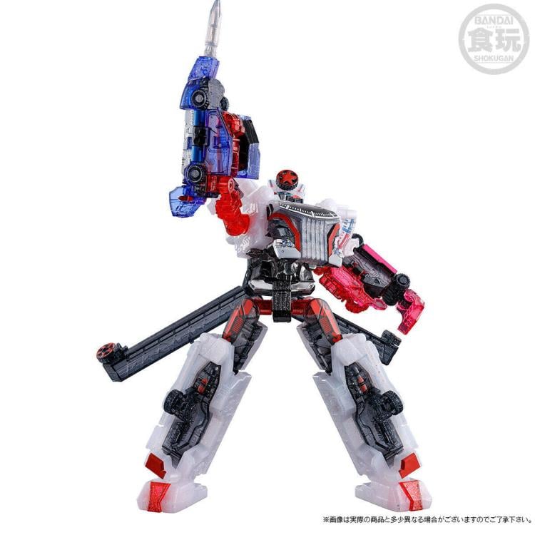 Bakuage Sentai Boonboomger Minipla 9 Oh Robo Boonboom Goal In Set (Bakuage Clear Ver.) Model Kit Set Gallery Image 3