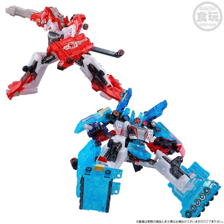 Bakuage Sentai Boonboomger Minipla 9 Oh Robo Boonboom Goal In Set (Bakuage Clear Ver.) Model Kit Set Gallery Image 7