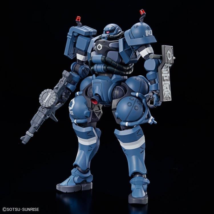 Mobile Suit Gundam GQuuuuuuX HGGQ MS-06-SSP Police Zaku 1/144 Scale Model Kit Gallery Image 3