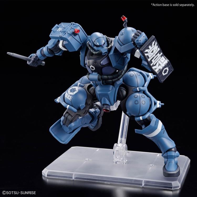 Mobile Suit Gundam GQuuuuuuX HGGQ MS-06-SSP Police Zaku 1/144 Scale Model Kit Gallery Image 8