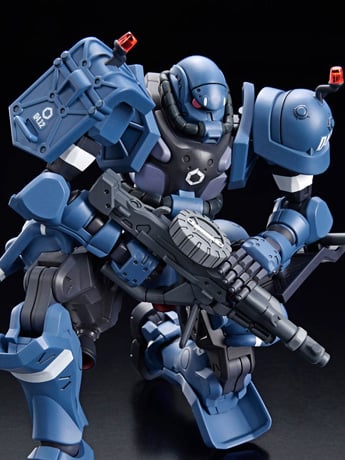 Mobile Suit Gundam GQuuuuuuX HGGQ MS-06-SSP Police Zaku 1/144