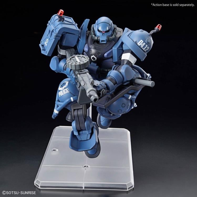 Mobile Suit Gundam GQuuuuuuX HGGQ MS-06-SSP Police Zaku 1/144 Scale Model Kit Gallery Image 9