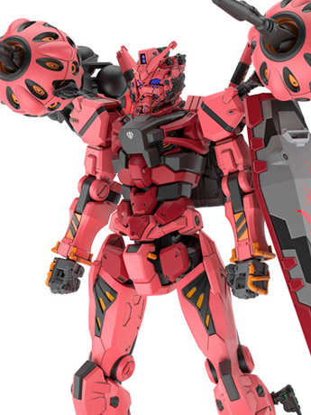 Mobile Suit Gundam GQuuuuuuX HGGQ gMS-α Red Gundam 1/144 Scale Model Kit Gallery Image 2