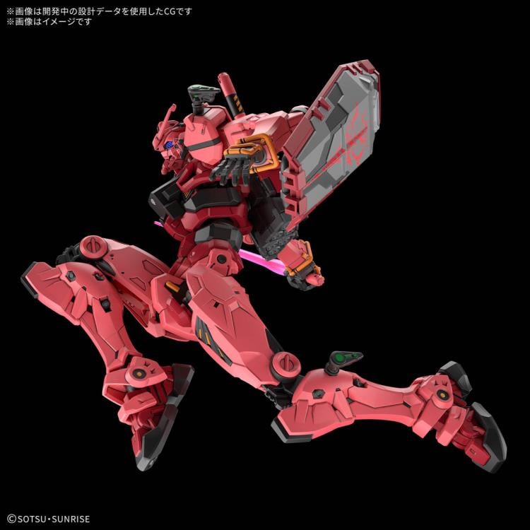 Mobile Suit Gundam GQuuuuuuX HGGQ gMS-α Red Gundam 1/144 Scale Model Kit Gallery Image 6