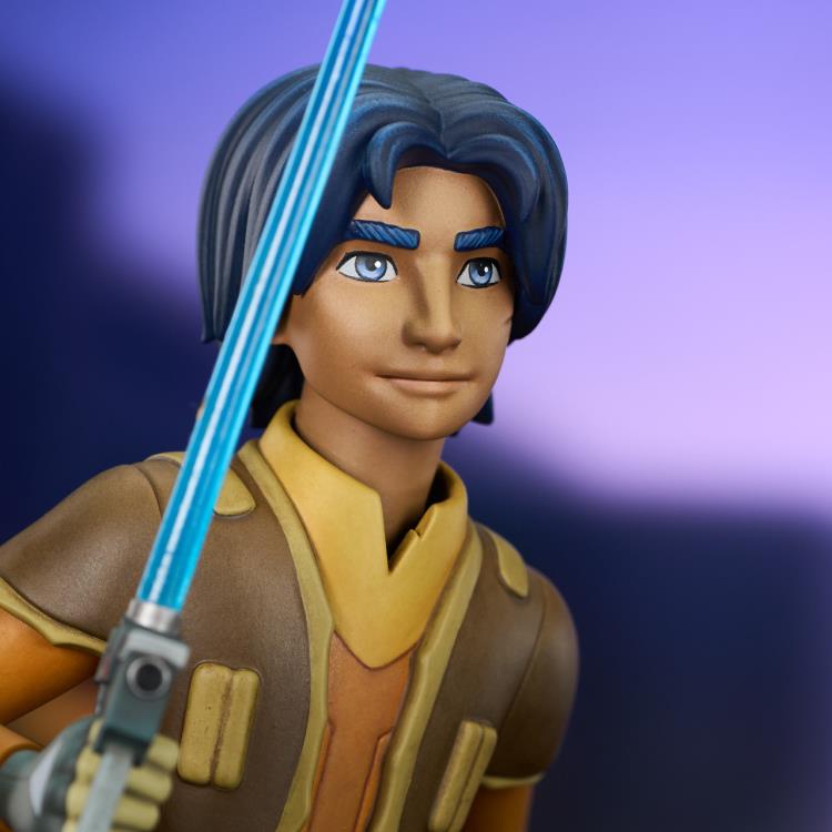Diamond Select Busto De Star Wars Rebels Ezra Bridger – Figura Coleccionable A Escala 1/6, De 15 Cm De Altura, Ideal Para Fans De Star Wars Y Decoración De Estanterías