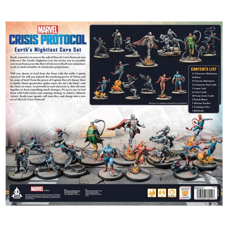 Marvel Crisis Protocol: Earth's Mightiest Miniatures Game Core Set Gallery Image 3