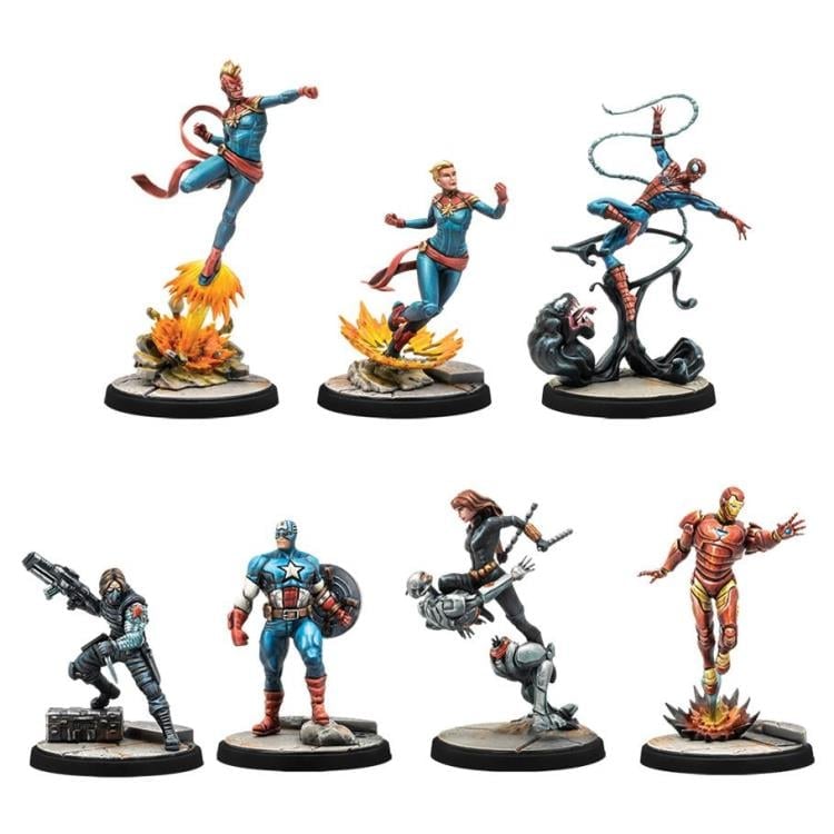 Marvel Crisis Protocol: Earth's Mightiest Miniatures Game Core Set Gallery Image 4