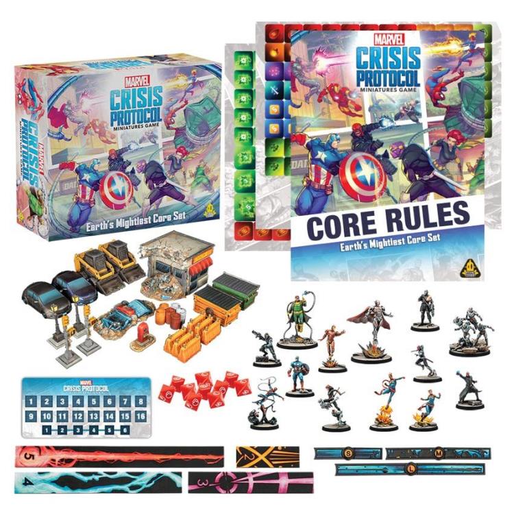 Marvel Crisis Protocol: Earth's Mightiest Miniatures Game Core Set Gallery Image 6