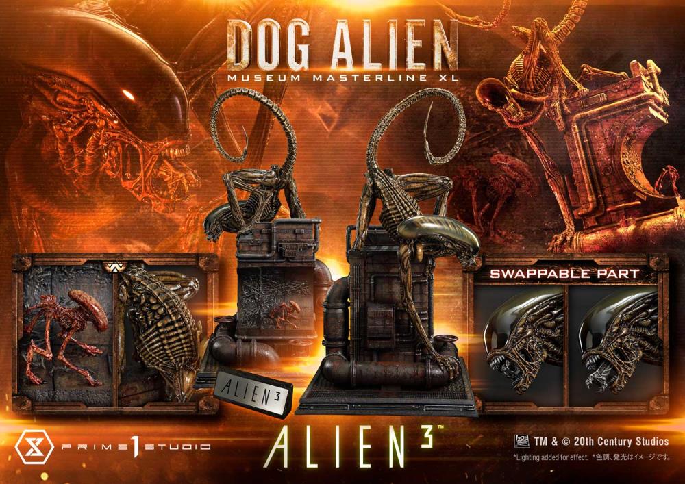 Alien 3 Museum Masterline XL Dog Alien 1/3 Scale Statue Gallery Image 63