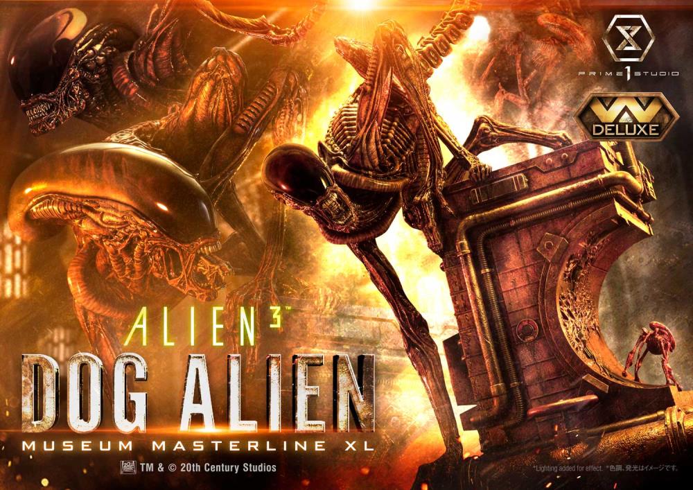 Alien 3 Museum Masterline XL Dog Alien (Deluxe Ver.) Limited Edition Statue (With Bonus) Gallery Image 3