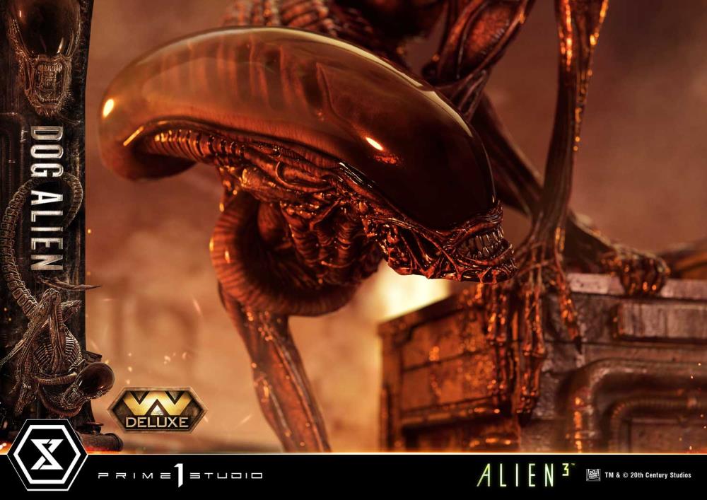 Alien 3 Museum Masterline XL Dog Alien (Deluxe Ver.) Limited Edition Statue (With Bonus) Gallery Image 58