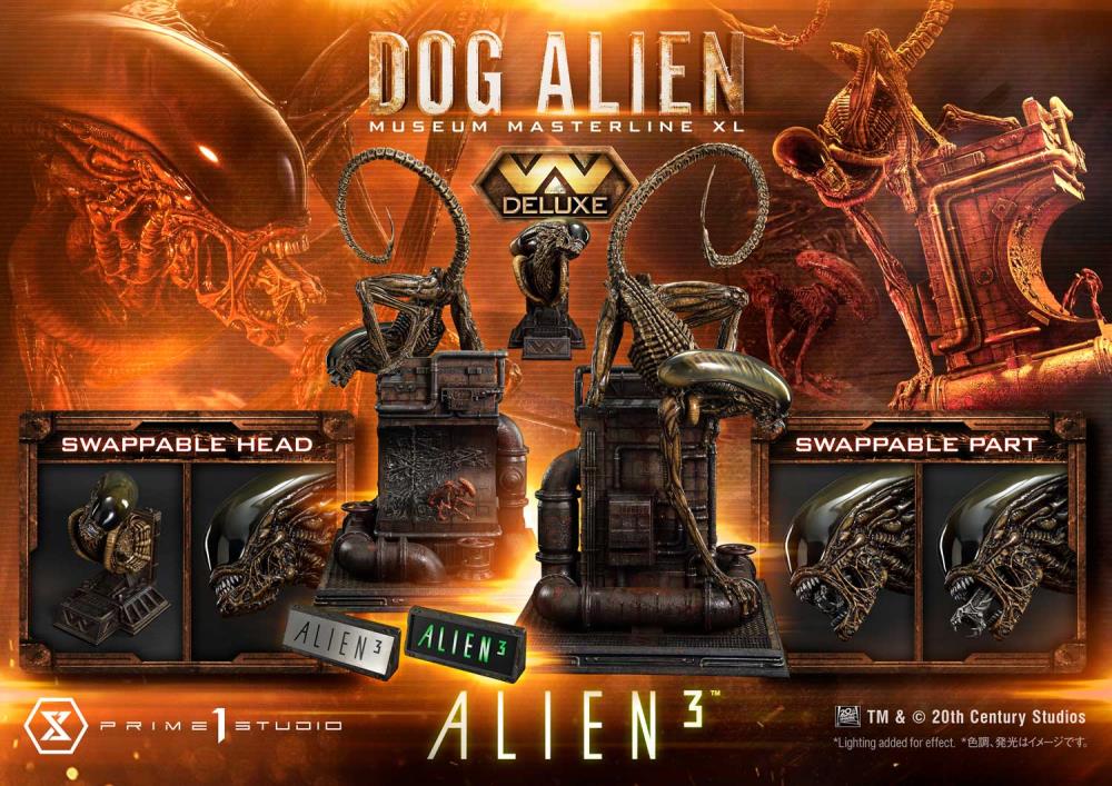 Alien 3 Museum Masterline XL Dog Alien (Deluxe Ver.) Limited Edition Statue (With Bonus) Gallery Image 93
