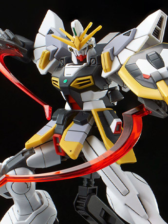Mobile Suit Gundam Wing HGAC XXXG-01SRC Gundam Sandrock Custom 1/144 Scale Model Kit (Reissue) Gallery Image 2