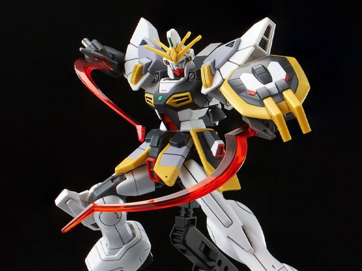 Mobile Suit Gundam Wing HGAC XXXG-01SRC Gundam Sandrock Custom 1/144 Scale Model Kit (Reissue) Gallery Image 1
