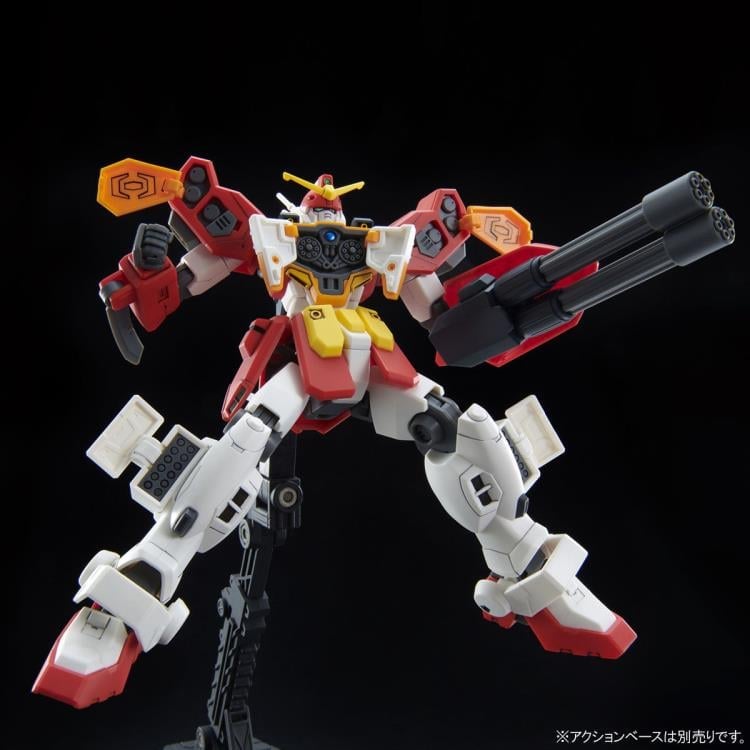 Mobile Suit Gundam Wing HGAC XXXG-01H2 Gundam Heavyarms Custom 1/144 Scale Model Kit (Reissue) Gallery Image 9